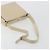 Borsa a tracolla GUCCI Old Turn Lock in pelle beige tono oro Auth am12298A - vista 7