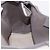 Bolsa de mão BALENCIAGA Navy Cabas XS Canvas White Silver 339933 Auth 196624 Prata Branco - vista 19