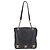 CHANEL Triple Coco Chain Schultertasche aus Leder Schwarz Gold CC Auth 198357 - Ansicht 2