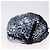 Borsa a tracolla SAINT LAURENT in nylon con paillettes Nera Auth ka5811V Nero - vista 5
