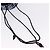 Borsa a tracolla SAINT LAURENT in nylon con paillettes Nera Auth ka5811V Nero - vista 7
