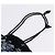 Borsa a tracolla SAINT LAURENT in nylon con paillettes Nera Auth ka5811V Nero - vista 8
