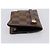 LOUIS VUITTON Damier Ebene Clochette GM Key Case N42240 LV Auth BA15251 - vista 6