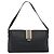 Borsa a tracolla BURBERRY in pelle nera argento Auth 198628A Nero - vista 2