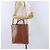 Borsa LOEWE Standard A4 in pelle 2way Brown Gold Auth 196677A Marrone D'oro - vista 24
