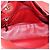 Borsa a mano con catena PRADA in pelle rossa argento Auth 198640V Rosso - vista 10