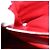 Borsa a mano con catena PRADA in pelle rossa argento Auth 198640V Rosso - vista 11