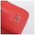 Borsa a mano con catena PRADA in pelle rossa argento Auth 198640V Rosso - vista 17