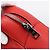 Borsa a mano con catena PRADA in pelle rossa argento Auth 198640V Rosso - vista 18