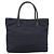 Borsa a mano GUCCI Nylon Navy Silver 002 2123 0457 Auth ep15803 Argento Blu navy - vista 2