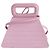 Borsa a tracolla Maje in pelle rosa