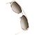 Gafas de sol Chloé doradas de metal Dorado - vista 3