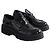 Mocassini Miu Miu in pelle nera Nero - vista 3