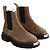 Botas moteras Sandro de ante beige - vista 3