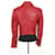Sandro Lederjacke in Rot - Ansicht 4