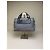 Céline Vintage Celine Macadam Coated Canvas Handtasche Hellblau Navy Marineblau - Ansicht 11
