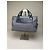 Céline Vintage Celine Macadam Coated Canvas Handtasche Hellblau Navy Marineblau - Ansicht 2