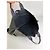 Hermès Vintage Hermes Canvas Tote Bag Schwarz Grau - Ansicht 3