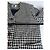 Vintage Issey Miyake Wool Houndstooth Jacket Navy Cream M - view 12