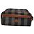 Beauty case Vintage Fendi Canvas Navy Brown Beige Gold Blu navy