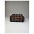 Beauty case Vintage Fendi Canvas Navy Brown Beige Gold Blu navy - vista 13