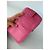 Vintage Prada Saffiano Leather Zip Wallet Pink Silver - view 5