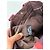 Trim Hermès Vintage Hermes Canvas Tote Bag burgunderrot silber Bordeaux - Ansicht 4