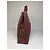 Trim Hermès Vintage Hermes Canvas Tote Bag burgunderrot silber Bordeaux - Ansicht 9