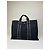 Hermès Vintage Hermes Canvas Tote Schwarz Grau Silber - Ansicht 2