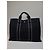 Hermès Vintage Hermes Canvas Tote Schwarz Grau Silber - Ansicht 8