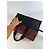 Hermès Vintage Hermes Canvas Tote Bag Burgundy Black - Ansicht 11