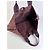 Hermès Vintage Hermes Canvas Tote Bag Burgundy Black - Ansicht 3