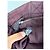 Hermès Vintage Hermes Canvas Tote Bag Burgundy Black - Ansicht 4