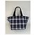 Vintage Burberry Nylon Tote Bag Navy Weiß Grau - Ansicht 12