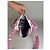 Vintage Courreges Nylon Hobo Bag mit Polka Dots Rosa Weiß Pink - Ansicht 3