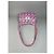 Vintage Courreges Nylon Hobo Bag mit Polka Dots Rosa Weiß Pink - Ansicht 7