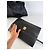 Clutch Vintage Yves Saint Laurent in Pelle Nera e Oro Nero - vista 11