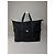 Vintage Courreges Nylon Reisetasche Schwarz Silber - Ansicht 13