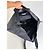Vintage Courreges Nylon Reisetasche Schwarz Silber - Ansicht 4