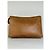 Edge Céline Clutch Vintage Celine in pelle testurizzata Tan Silver Cammello - vista 2