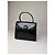 Vintage Givenchy Strukturierte Ledertasche Schwarz Gold - Ansicht 11