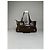 Tote Vintage Marni in pelle verniciata Marrone Scuro Argento - vista 13