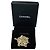 Spilla a tartaruga Chanel 2019 CC Logo oro chiaro impreziosita da strass e cristalli D'oro - vista 7