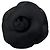 Spilla in seta Camelia nera Chanel Nero