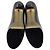 Décolleté platform Tribute in pelle nera Saint Laurent Marrone - vista 6