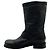 Botas Moto de Piel Negra Jimmy Choo Negro - vista 3