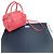 Borsa Bauletto 2 Way in pelle rosa Prada - vista 10
