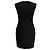 Vestido de cóctel Christopher Kane con bordado de corazón negro - vista 3