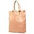Tote verticale Fendi Zucchino Canvas rosa - vista 2