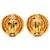 Orecchini a clip Chanel CC placcati oro con perle finte bianche Bianco - vista 2